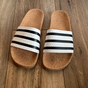 Adidas Cork Slides